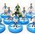 Subbuteo Andrew Table Soccer Olympique De Marseille 120 Years Centenary kit on WSB Professional bases